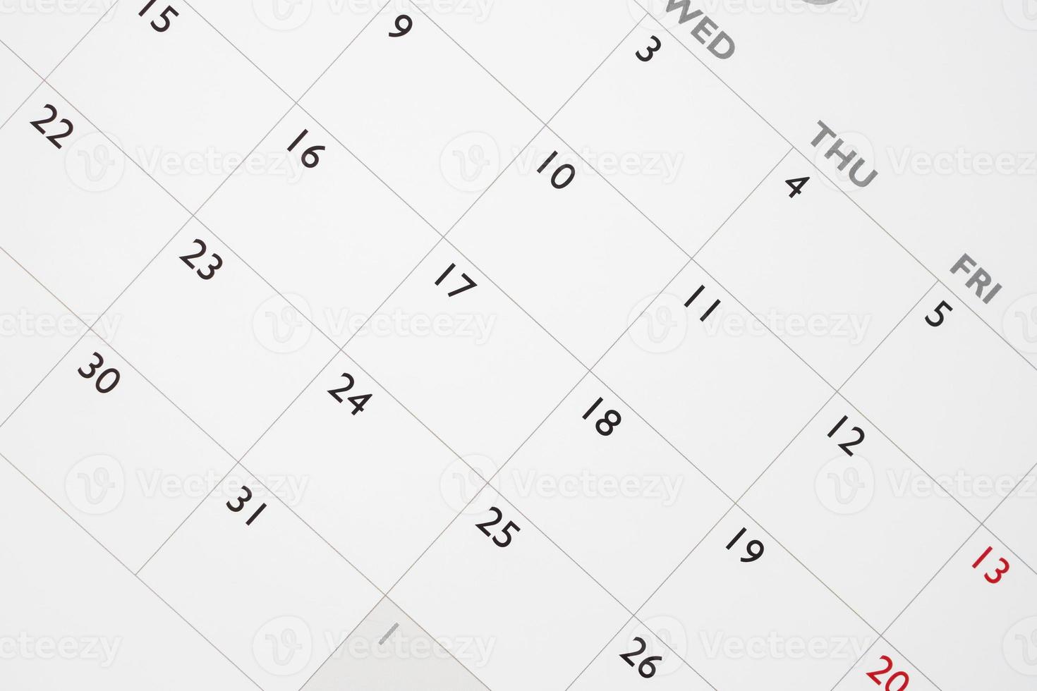 calendar page date background business planning appointment meeting concept photo