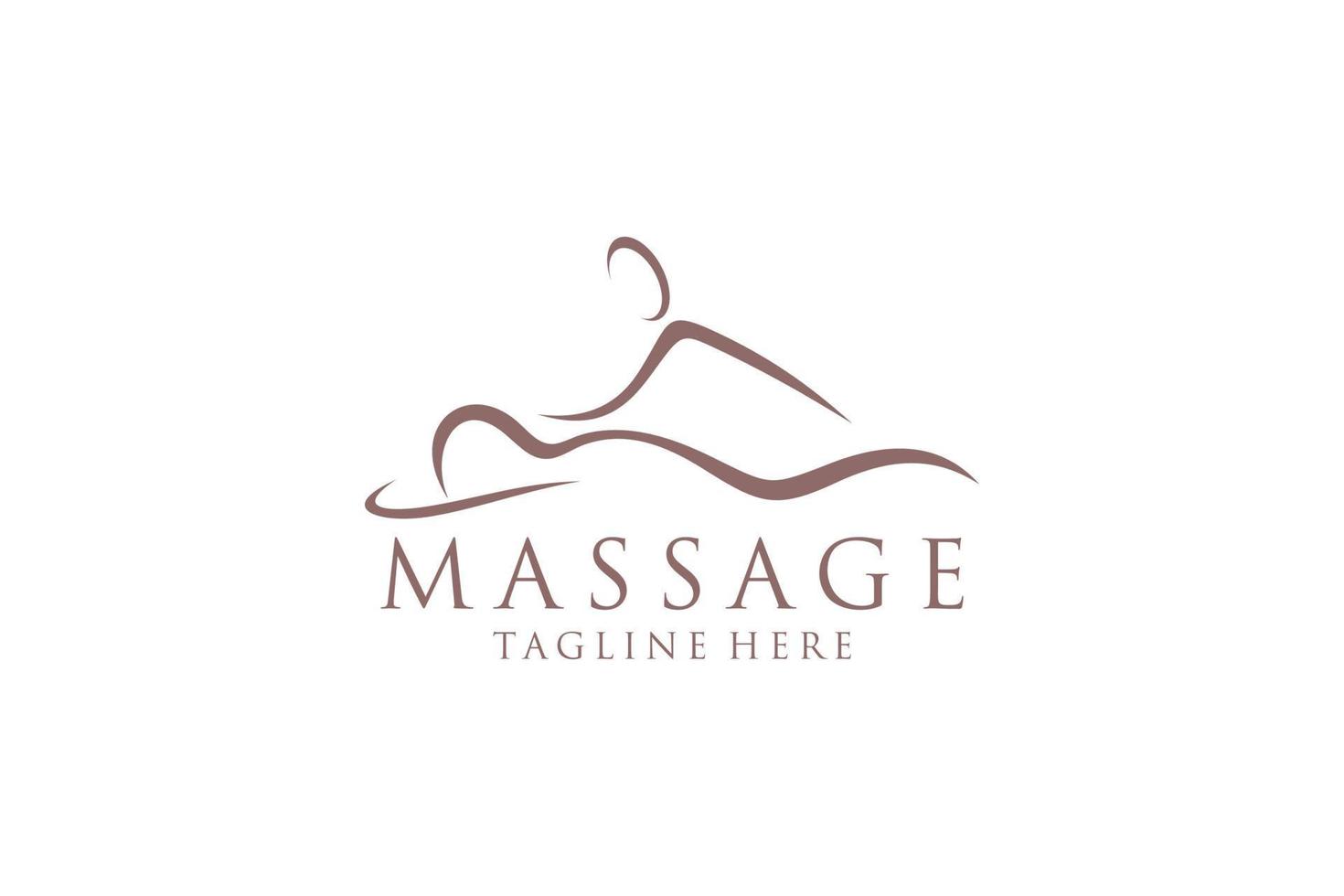 Body massage logo, Body Spa Centre icon, massage parlour, spa, relax, rejenuvate, essential oil, white background, vector illustration
