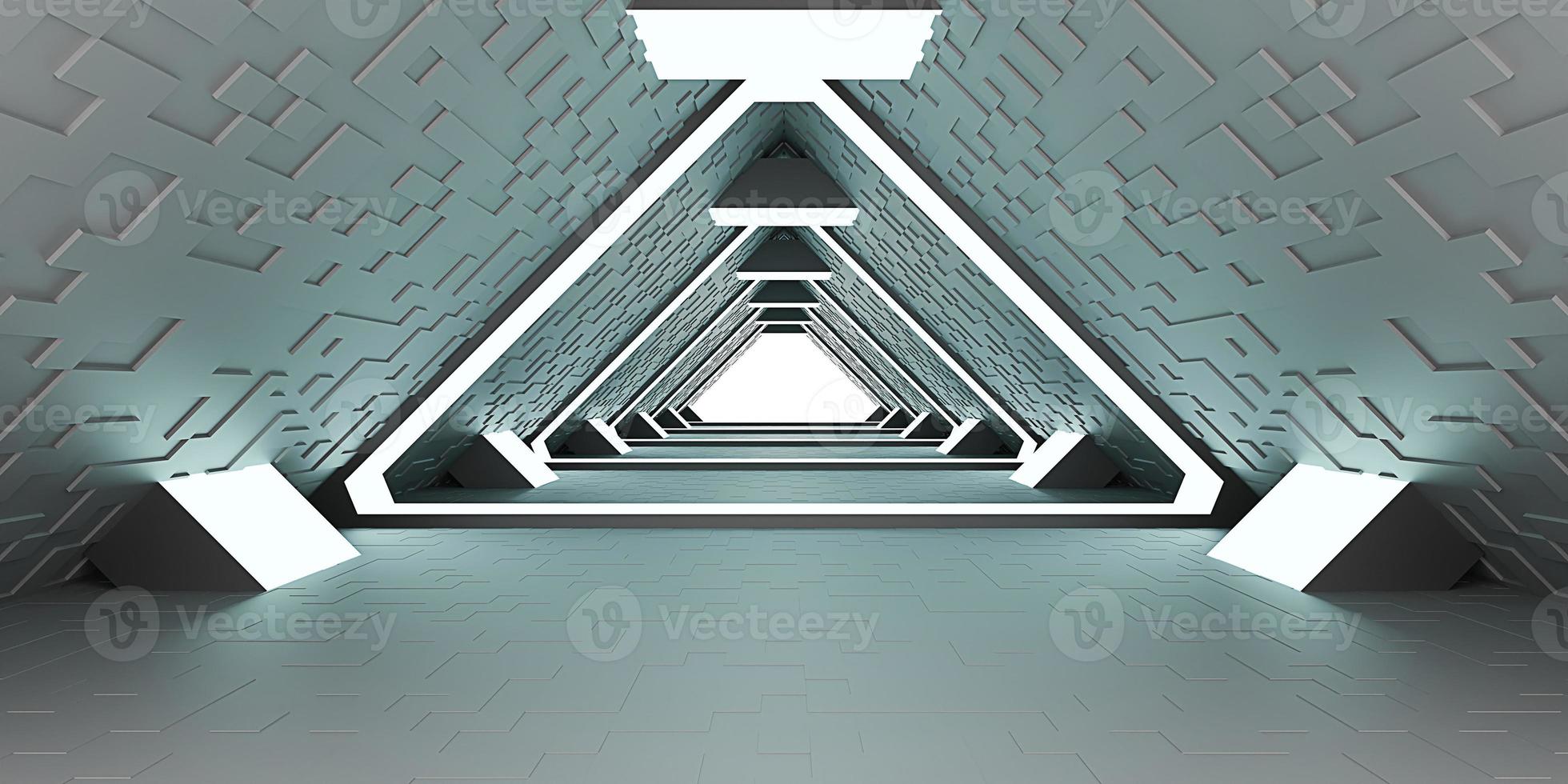 neon light tunnel laser walkway techno cyberspace technology hyperloop