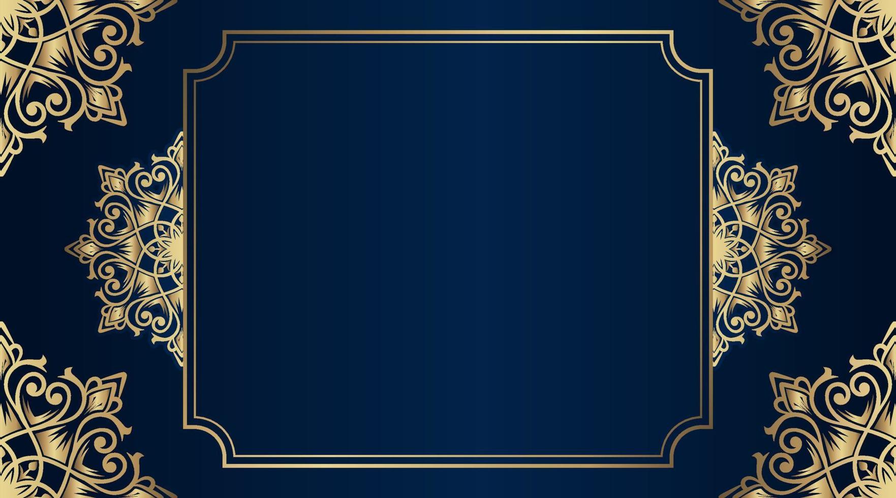 luxury background  with mandala ornament vector