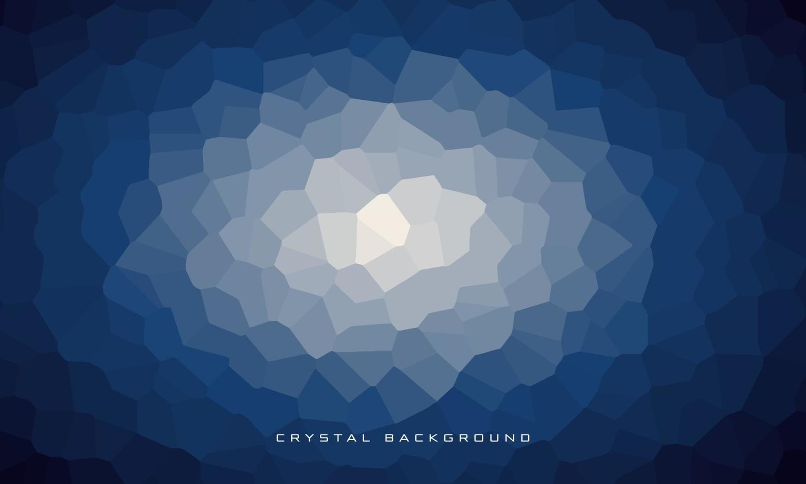 Gradient crystal background with blue color domination. Can be used for banner, poster, brochure, web page, cover, and other. Eps10 Vector design