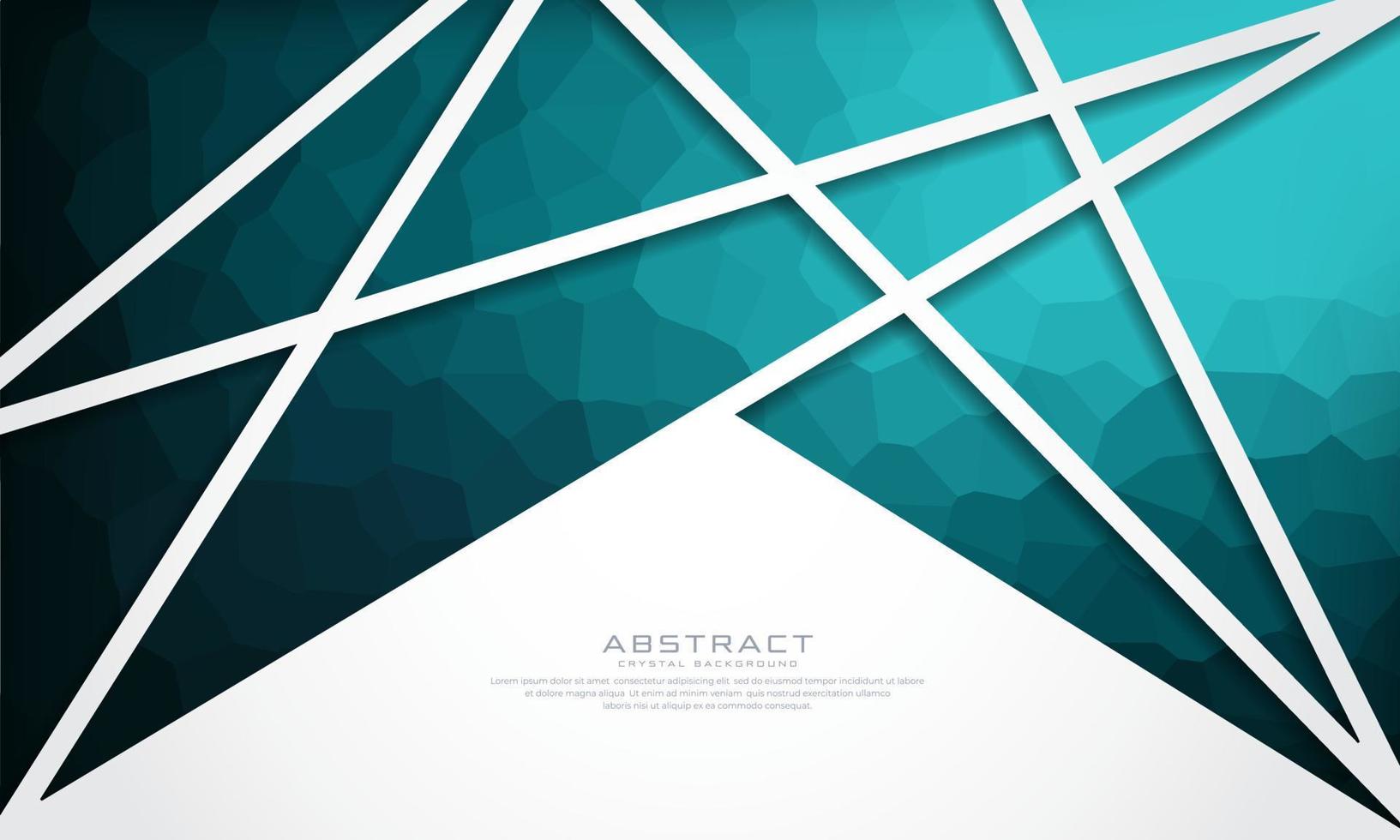 elegante fondo degradado de cristal con líneas geométricas abstractas. diseño vectorial eps 10 vector
