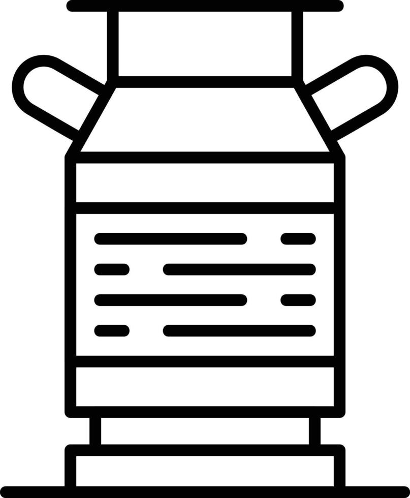 Milk Tank Creative Icon Design vector