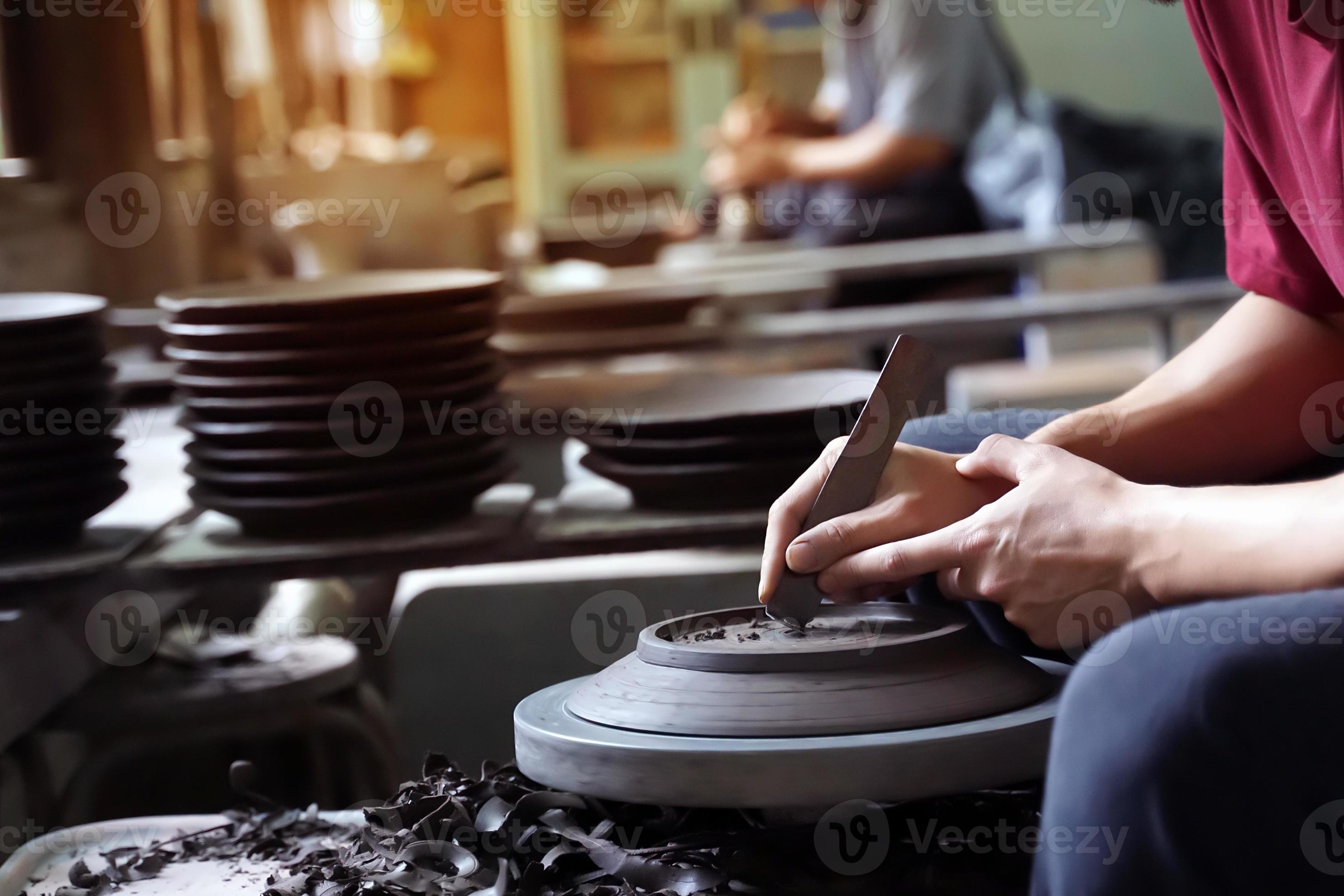 earthenware Pottery uses skill, expertise, creativity. and the art of