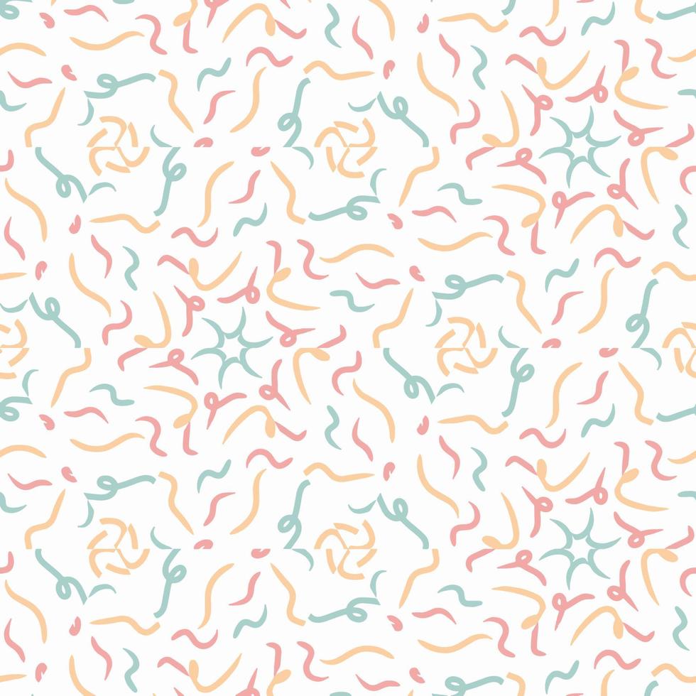 Moving colorful lines of abstract background vector