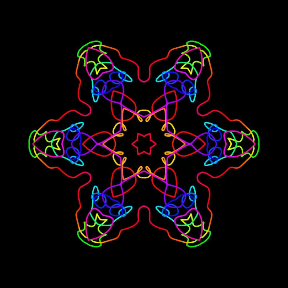 Abstract kaleidoscope background. Beautiful kaleidoscope seamless pattern. Multicolor mosaic texture. Seamless kaleidoscope texture. Unique kaleidoscope design vector
