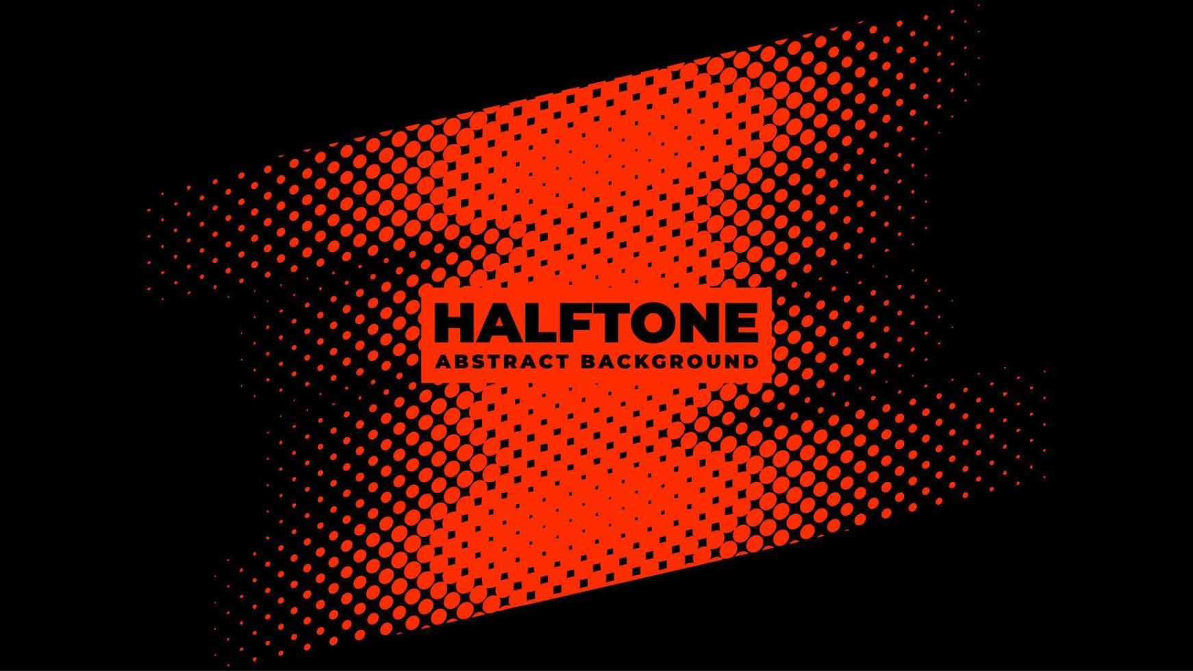 Halftone background vector, abstract backdrop design with two tone pattern and copy space for edit your content vector