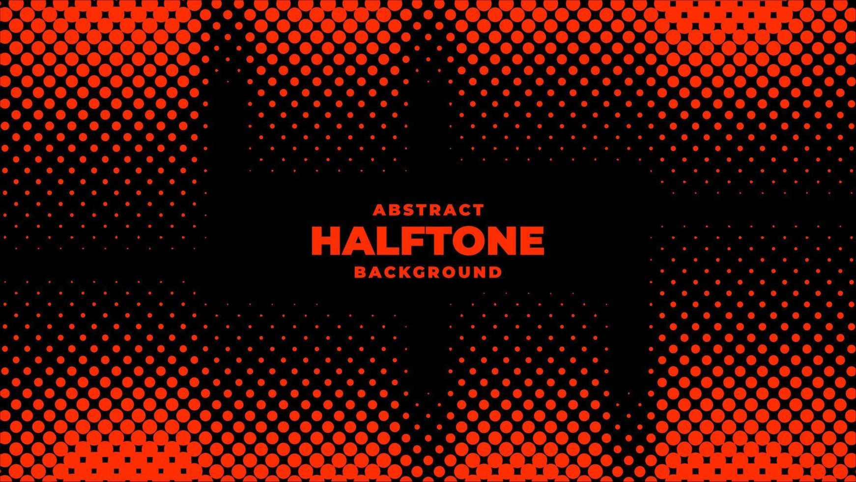 Halftone background vector, abstract backdrop design with two tone pattern and copy space for edit your content vector