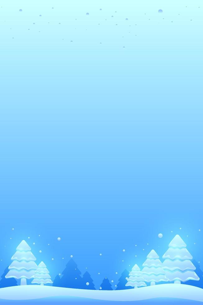 Merry christmas background with copy space, simple design vector illustration