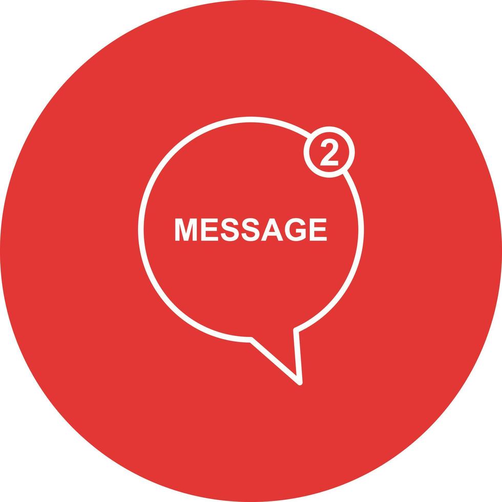 Message Bubbles Vector Icon