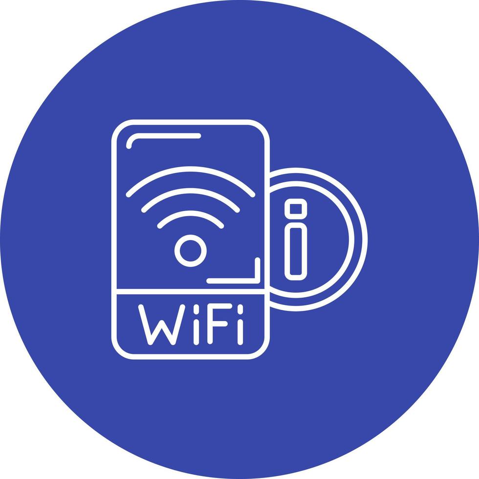 icono de vector de señal wifi