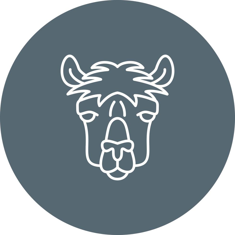 Alpaca Vector Icon