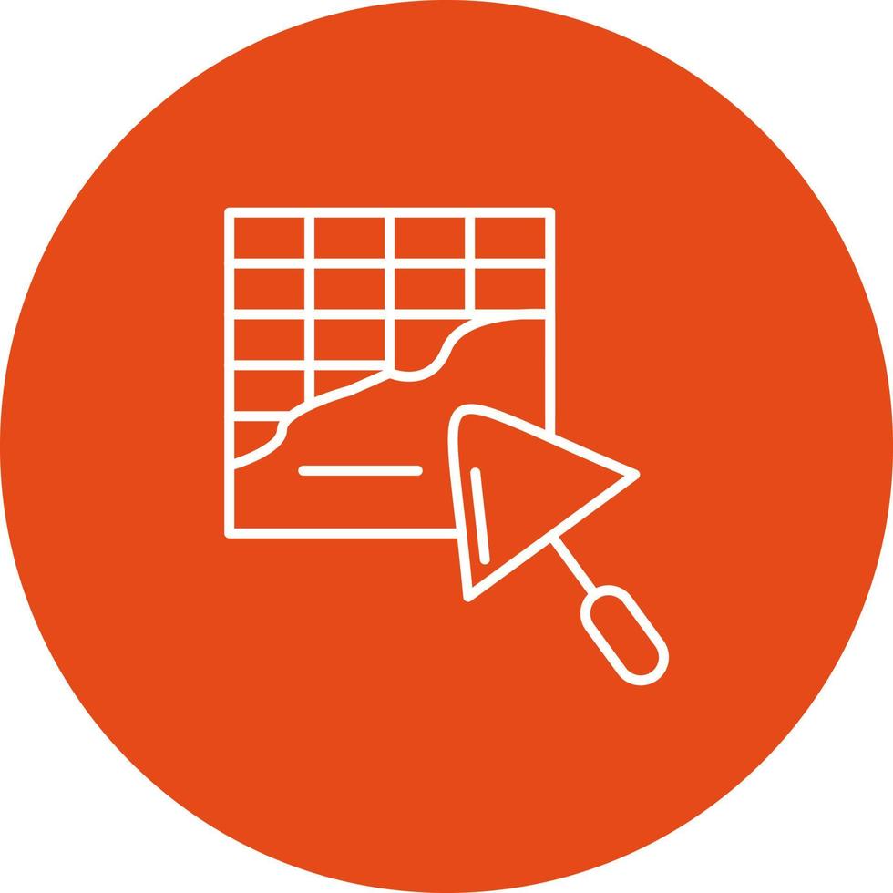 Plastering Vector Icon