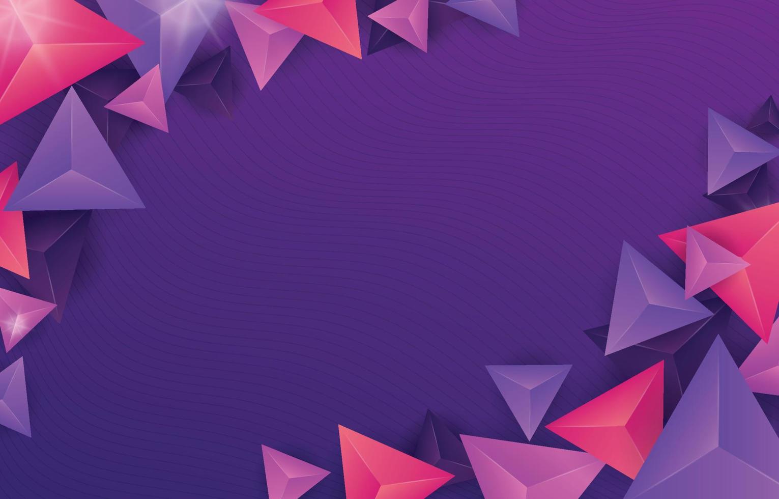 Triangular Abstract Background vector