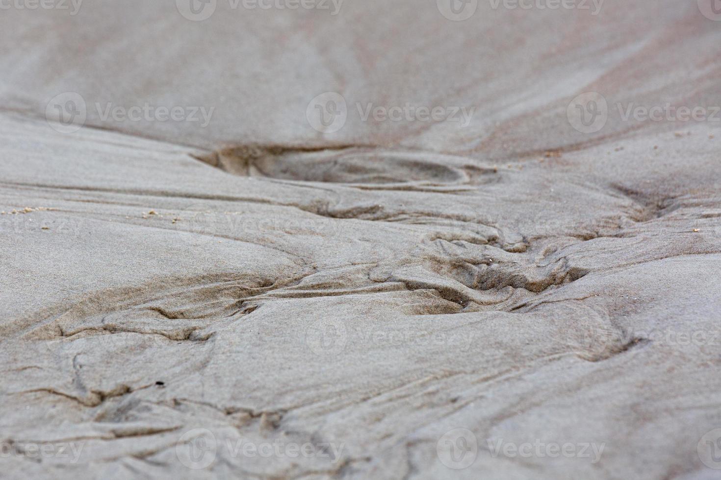 Patterns in The Beach Sand photo