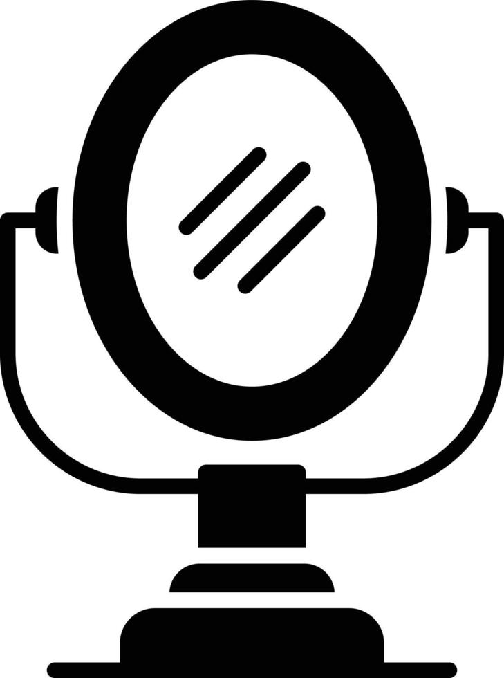 Mirror Creative Icon Design vector