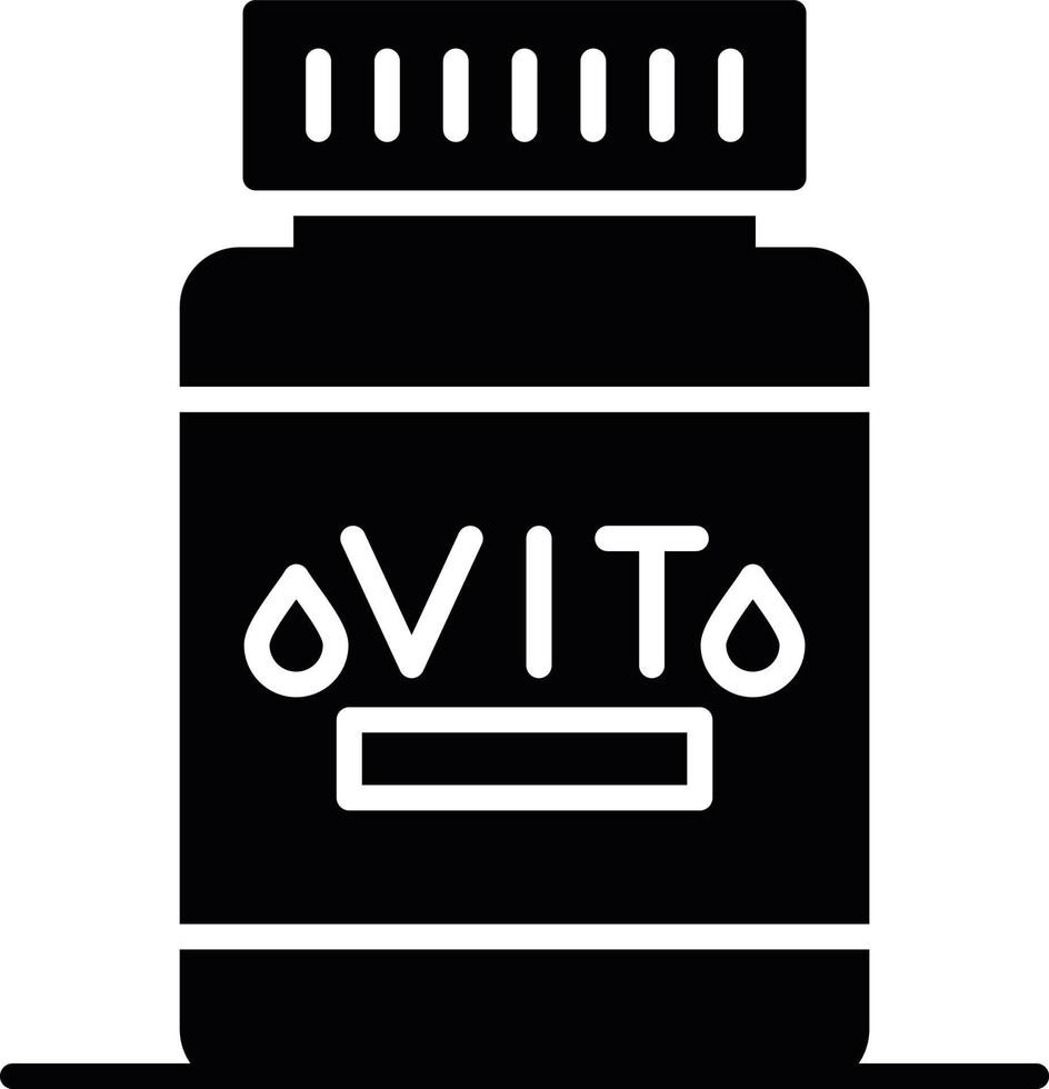 Vitamin Creative Icon Design vector