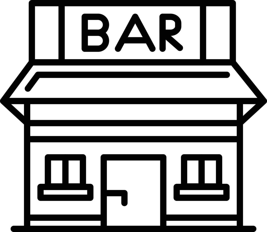 Bar Creative Icon Design vector