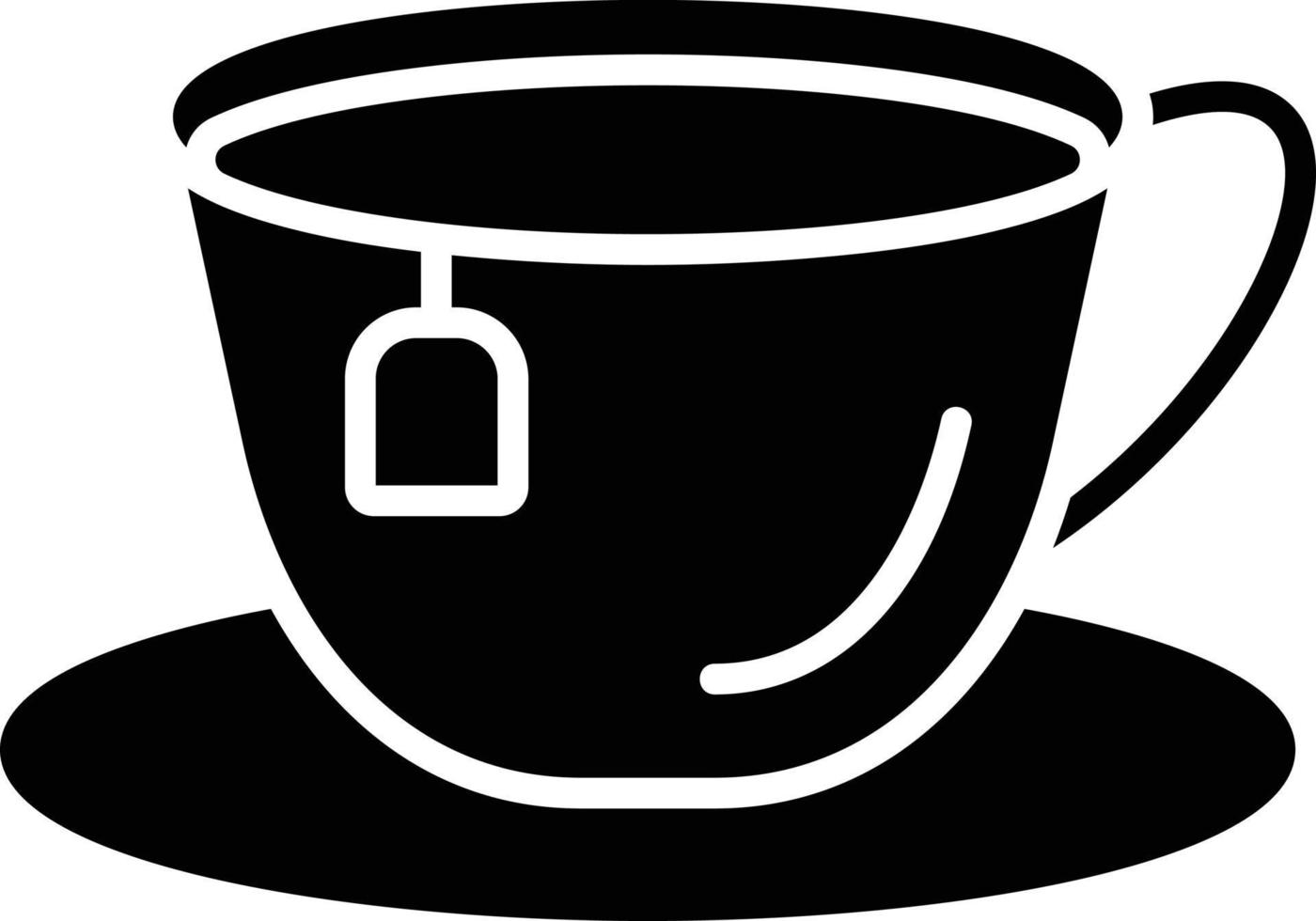 Tea Cup Creative Icon Design vector