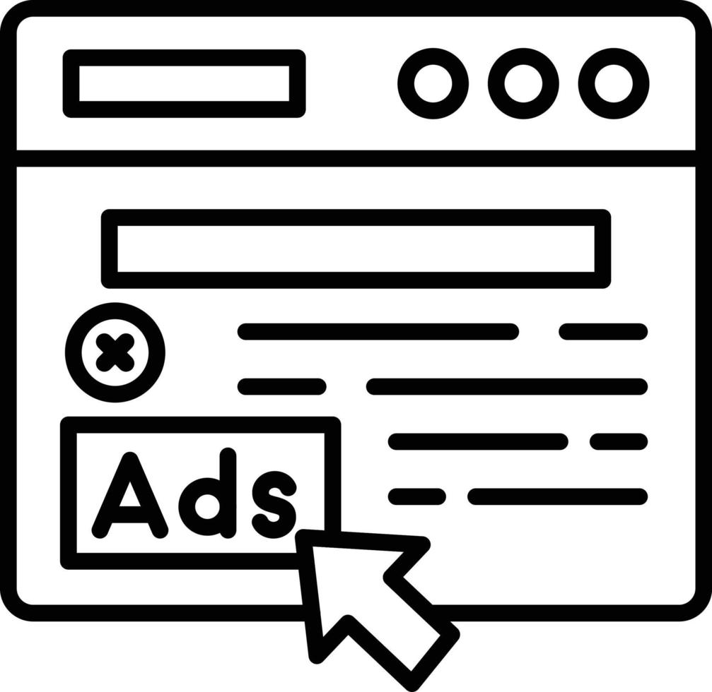 Advertising Creative Icon Design vector
