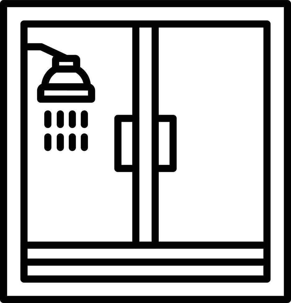 Shower Creative Icon Design vector