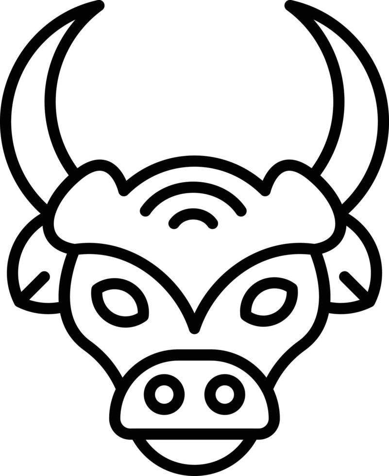 Cow Creative Icon Design vector