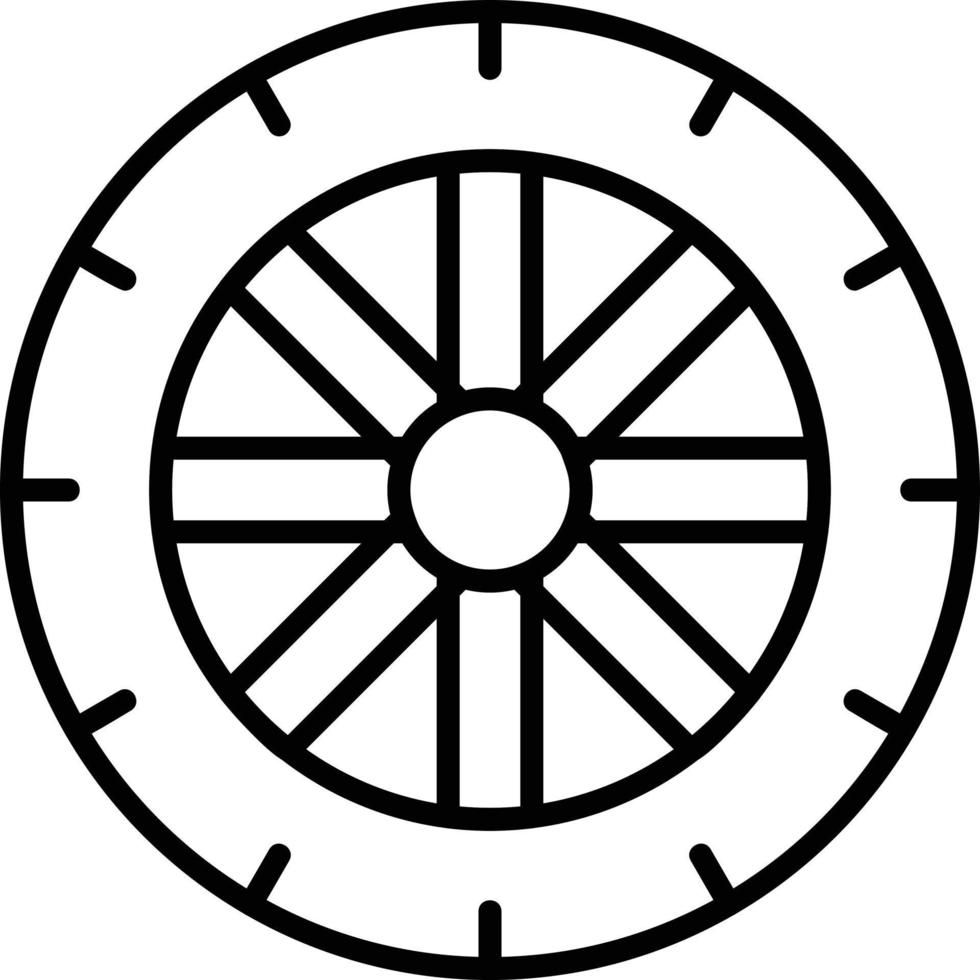 Wheel Creative Icon Design vector