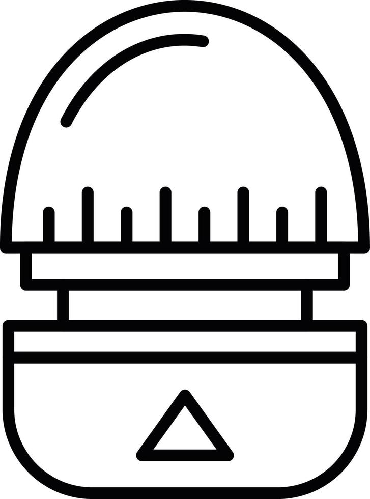 Kitchen Timer Creative Icon Design vector