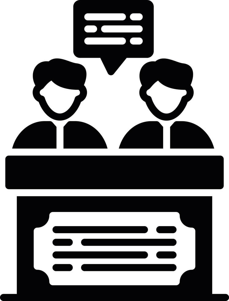 Meeting Creative Icon Design vector