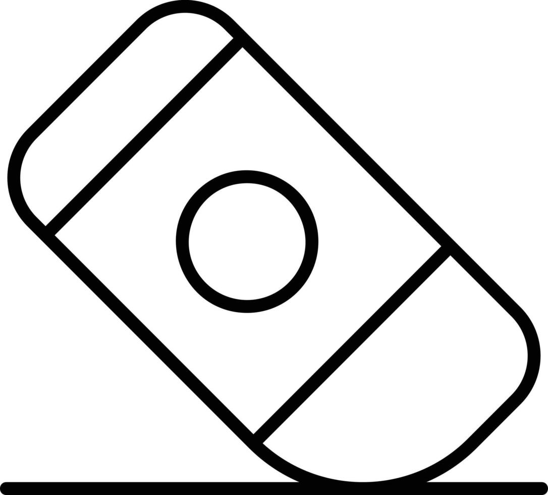 Erase Creative Icon Design vector