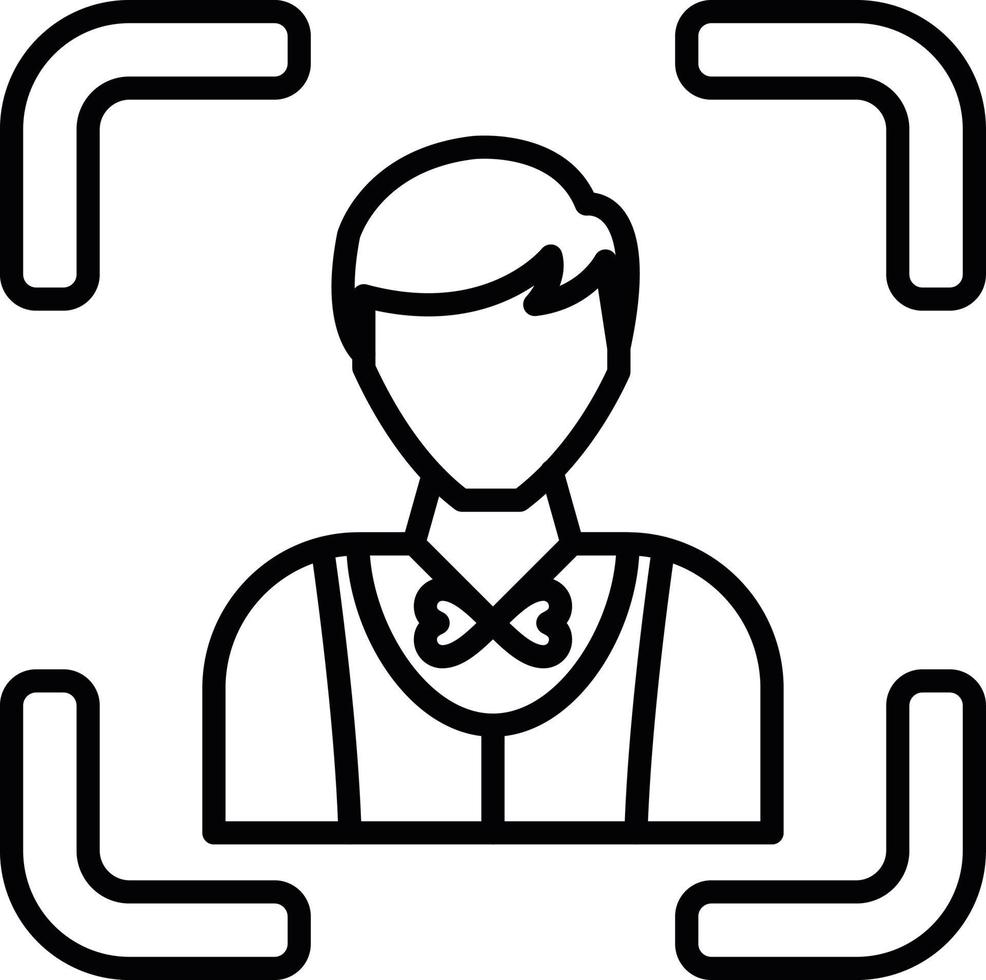 Portrait Creative Icon Design vector