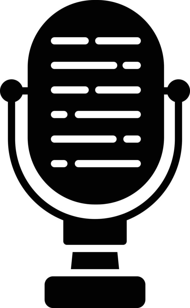 Microphone Creative Icon Design vector