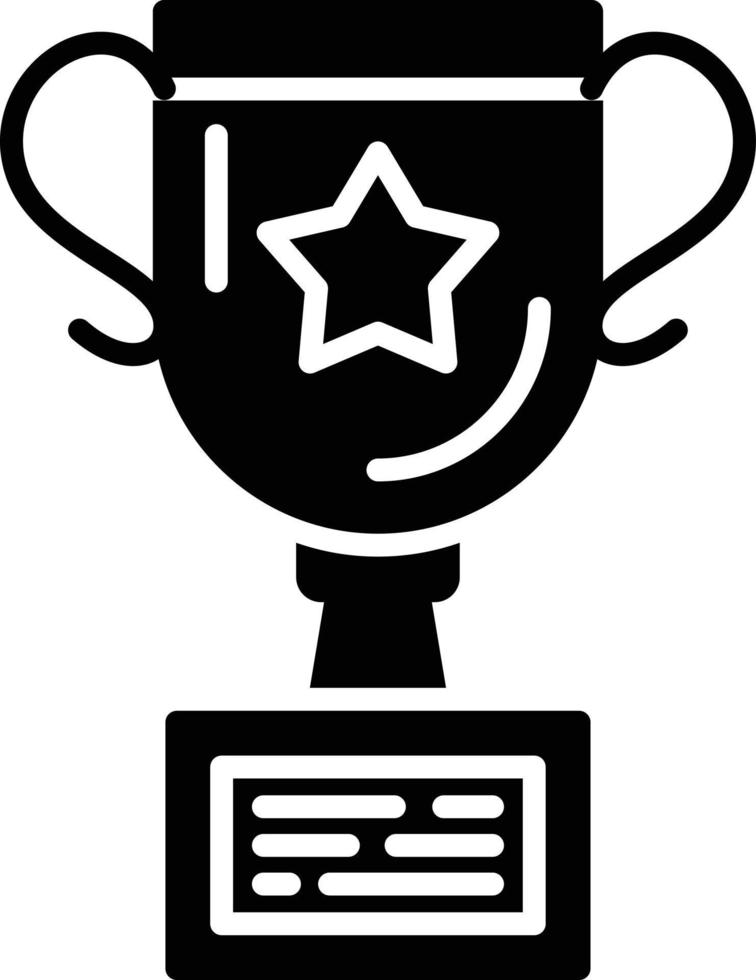 Trophy Creative Icon Design vector