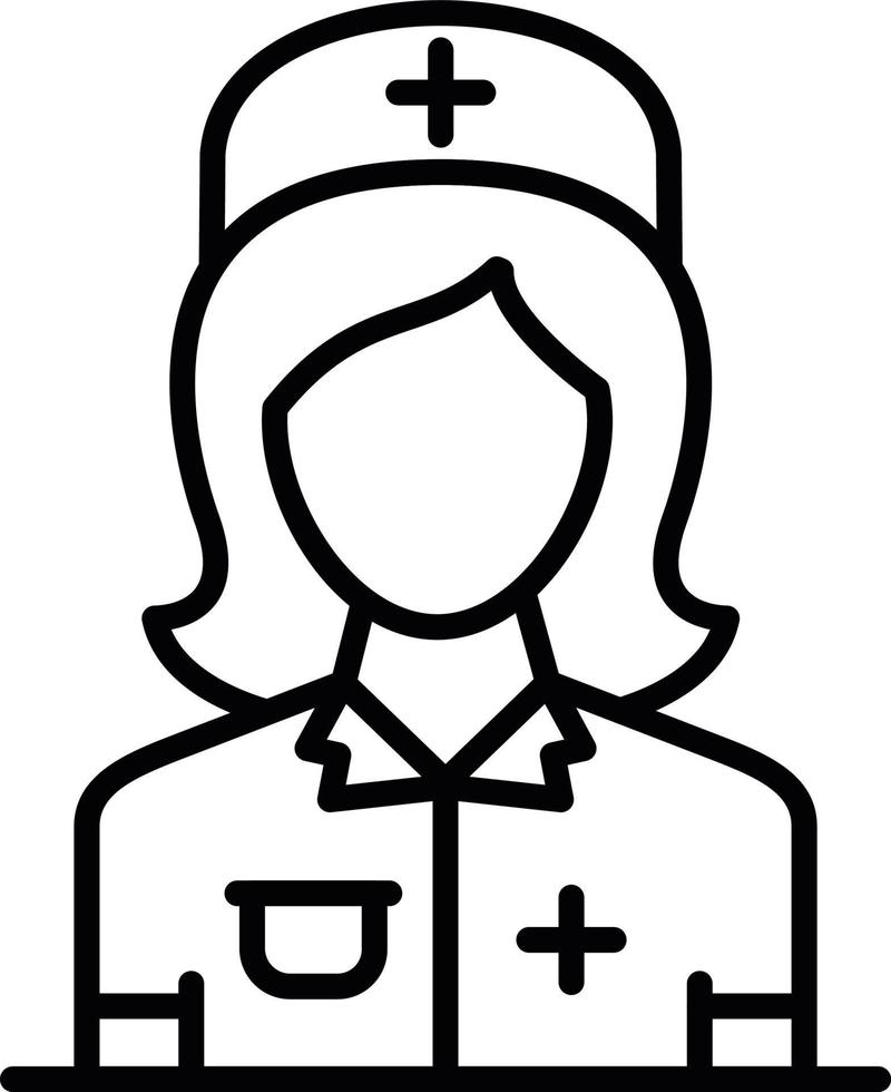 Nurse Creative Icon Design vector