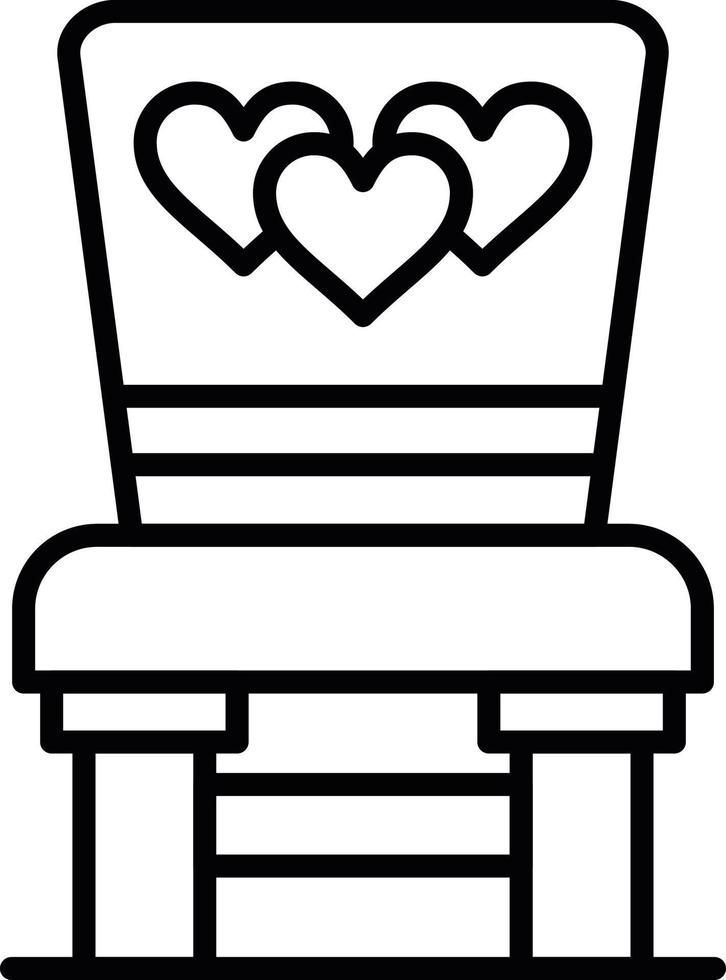 Chair Creative Icon Design vector