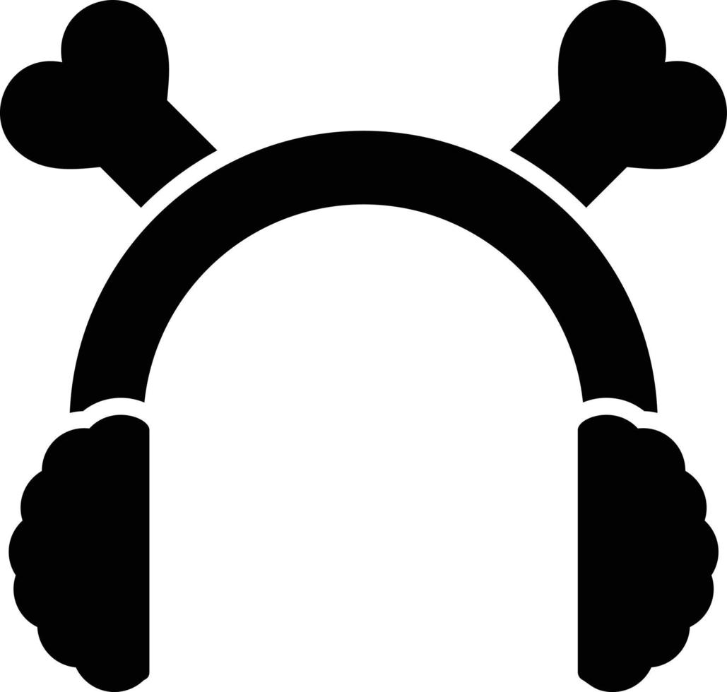 Earmuffs Creative Icon Design vector