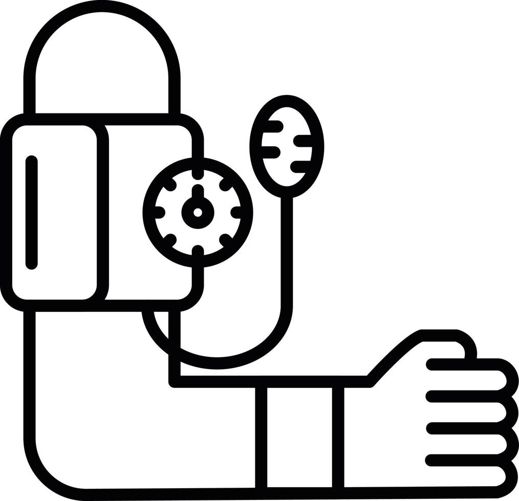 Blood Pressure Creative Icon Design vector