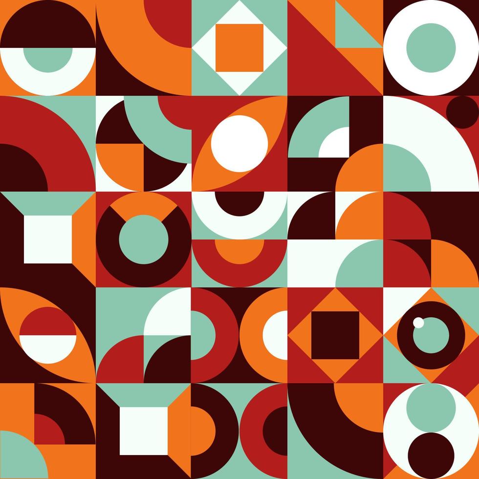 Geometric Circle Pattern 14951073 Vector Art at Vecteezy