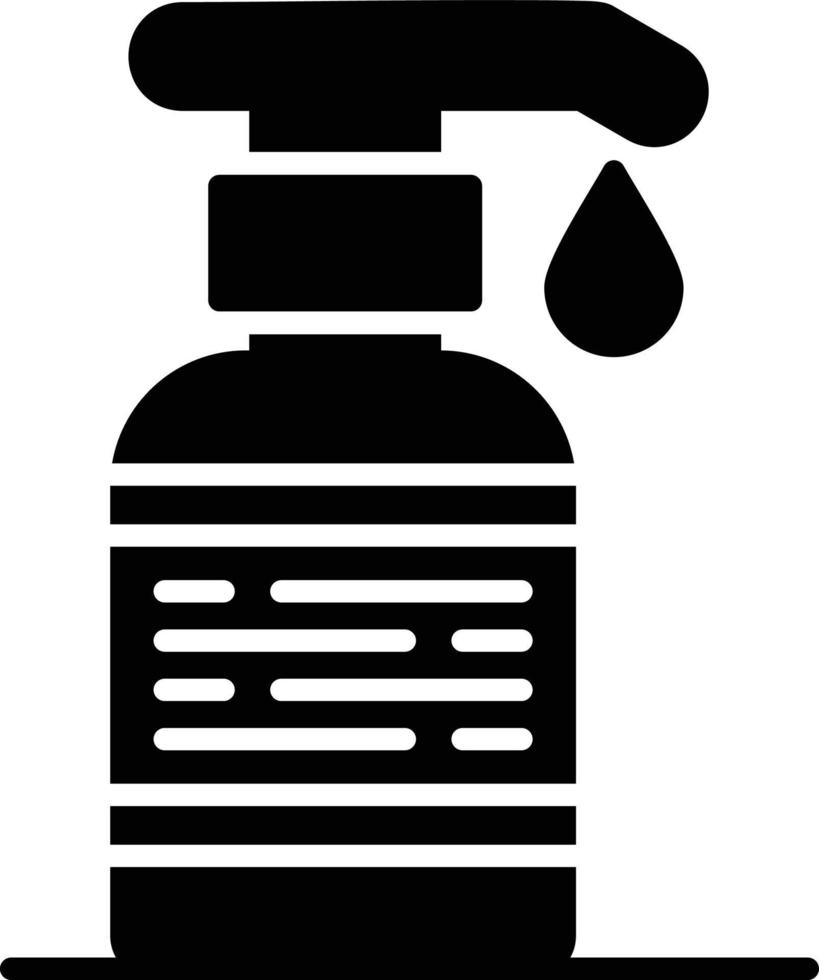 Shampoo Creative Icon Design vector