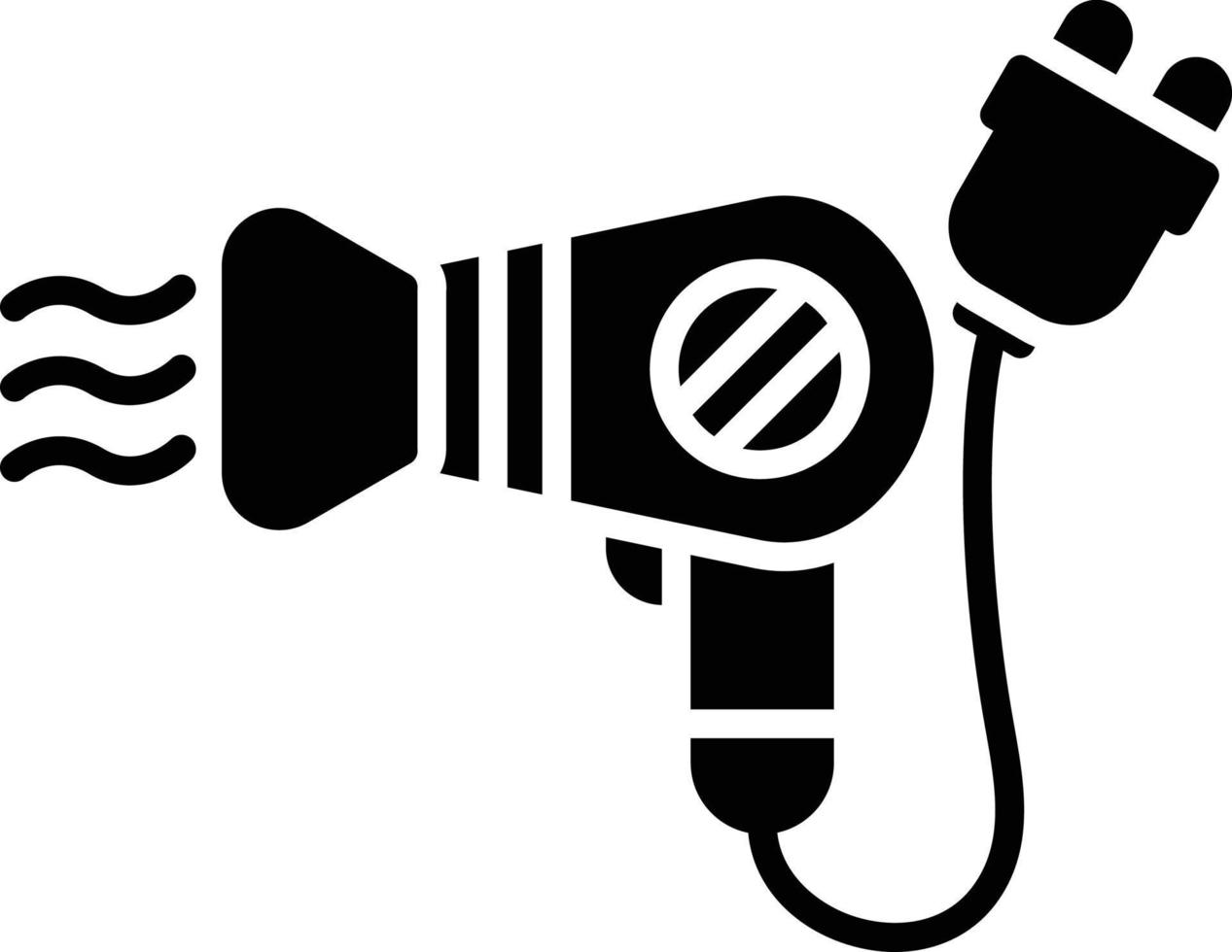 Hairdryer Creative Icon Design vector