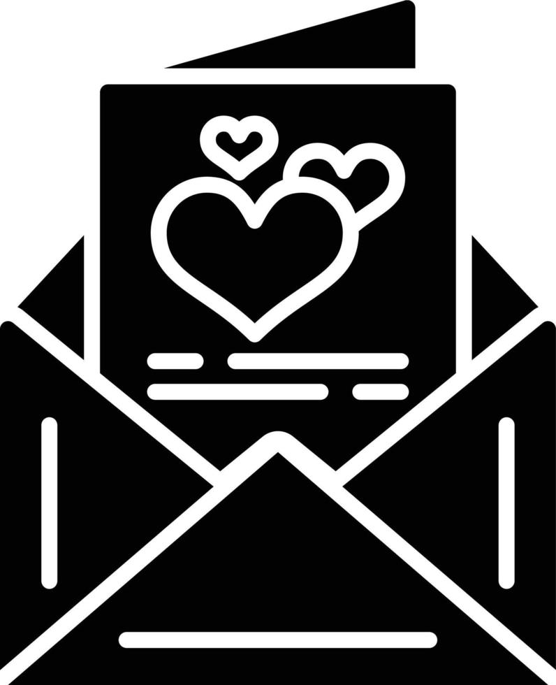 Wedding Card Creative Icon Design vector