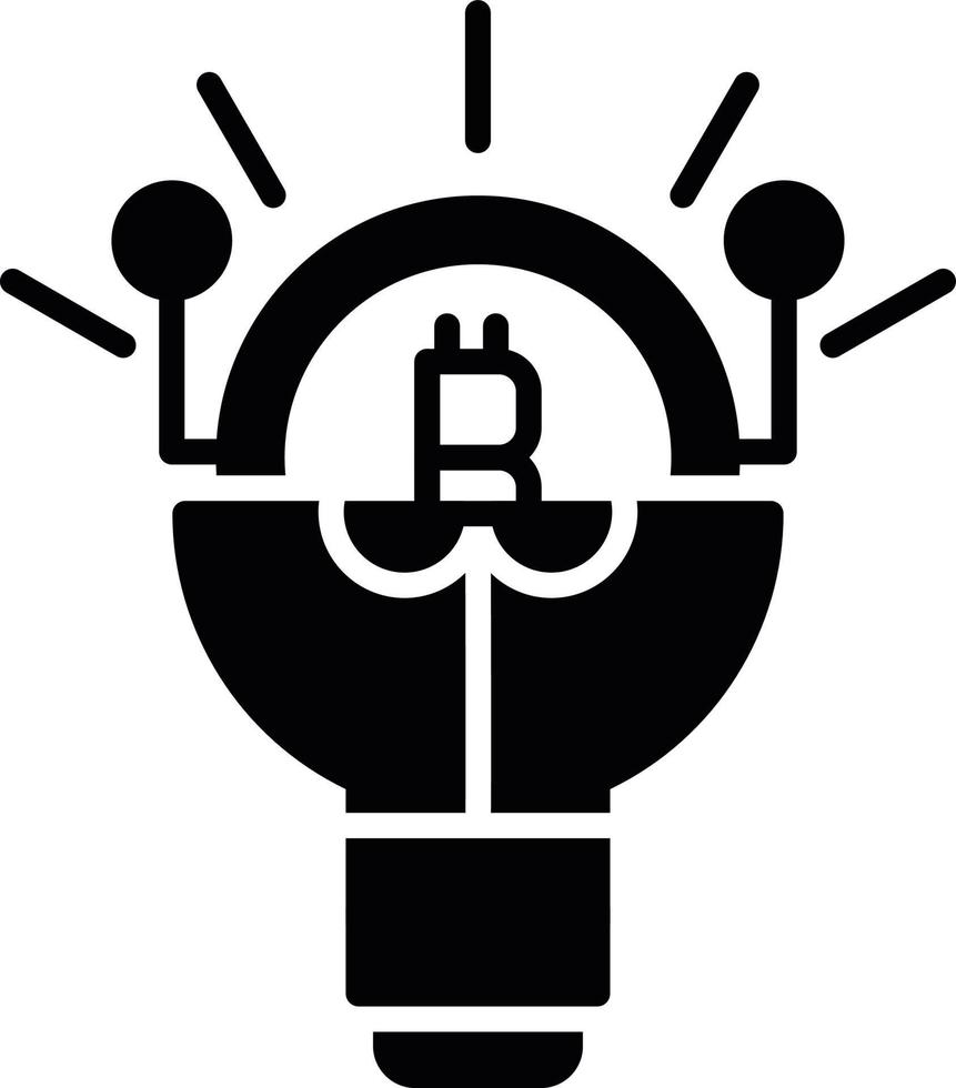 Cryptocurrency Creative Icon Design vector