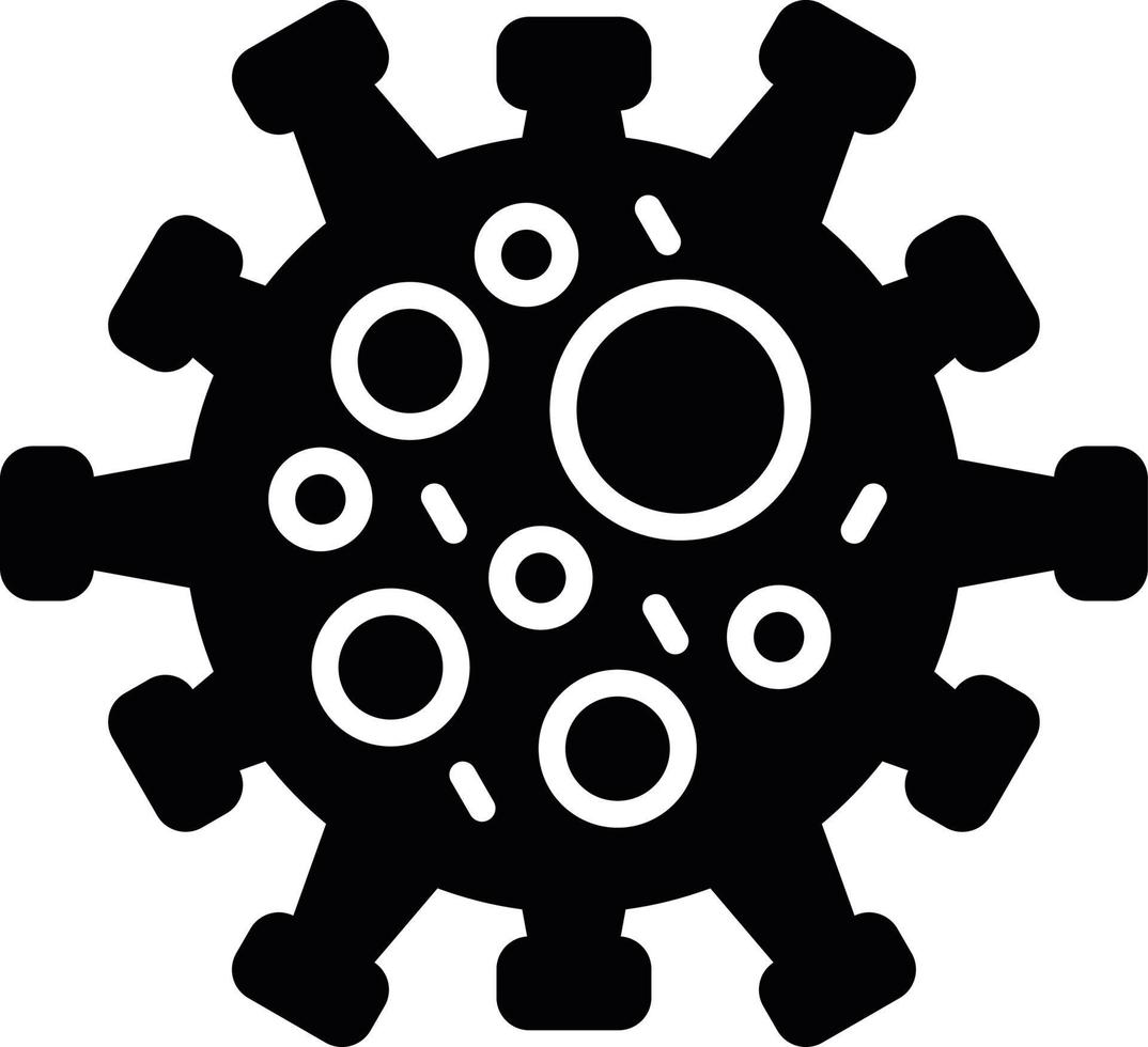 Virus Creative Icon Design vector