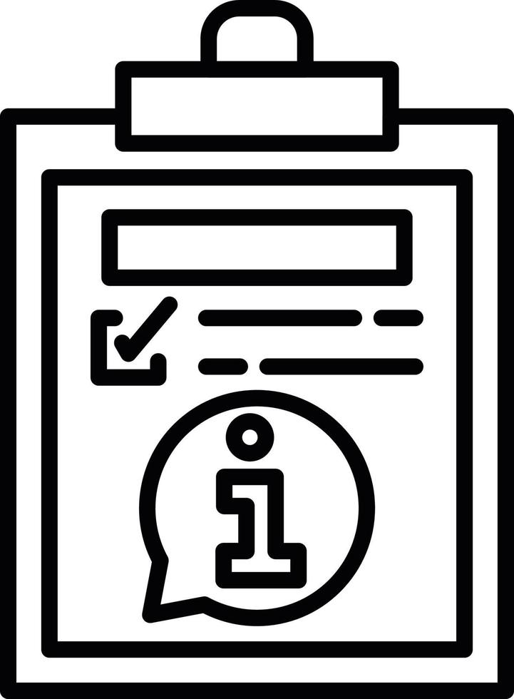 Information Creative Icon Design vector