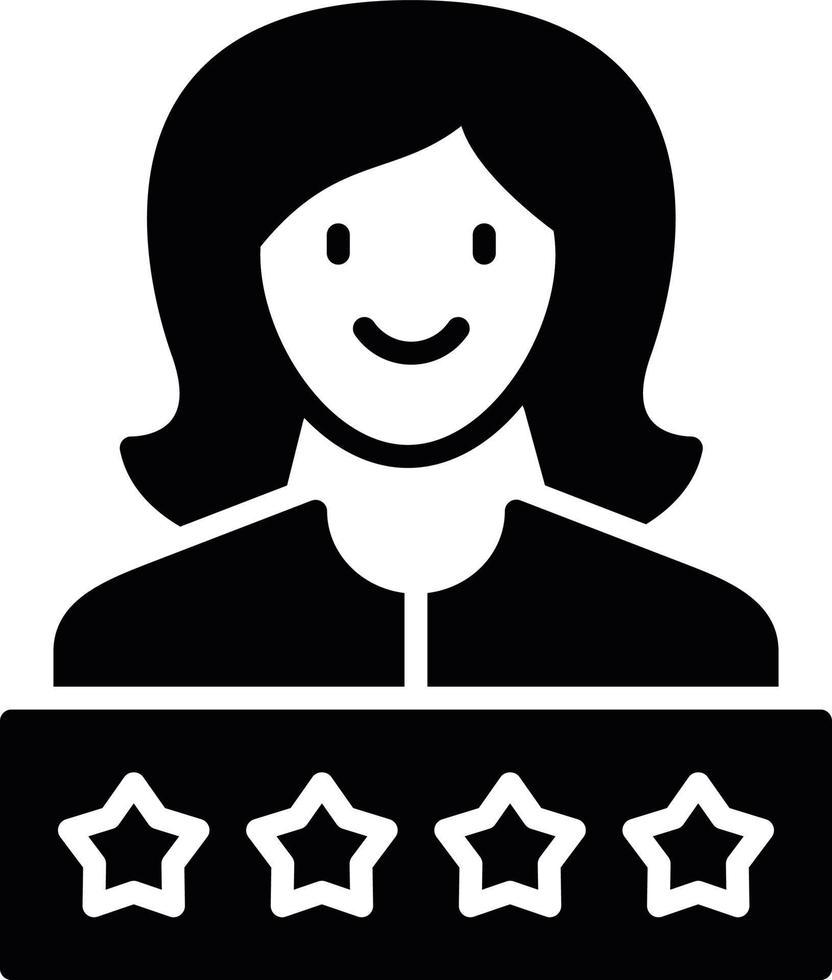 Customer Satisfaction Creative Icon Design vector