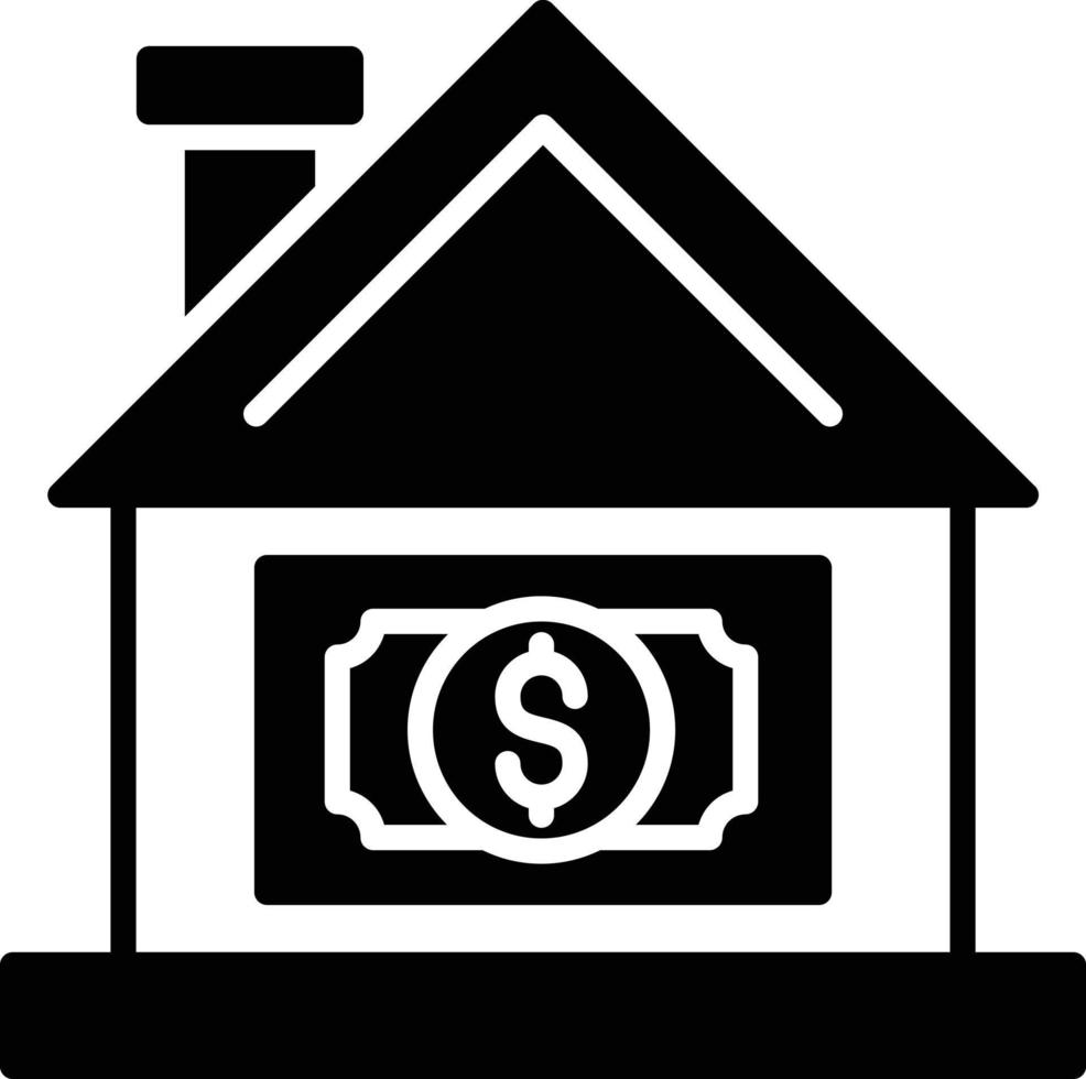 House Price Creative Icon Design vector