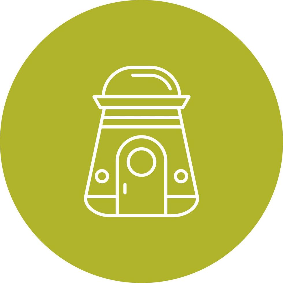 Space Capsule Vector Icon