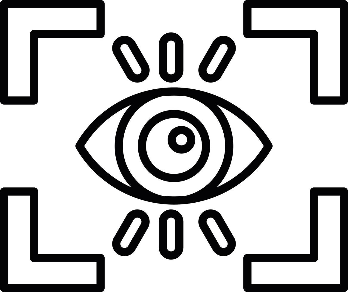 Eye Creative Icon Design vector