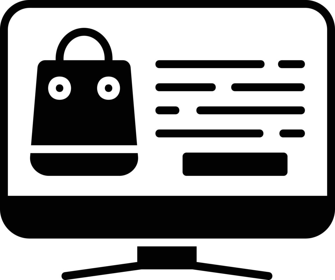 Shopping Online Creative Icon Design vector