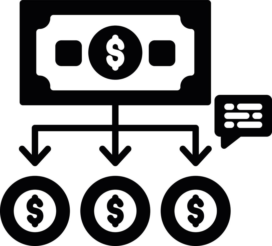 Money Creative Icon Design vector